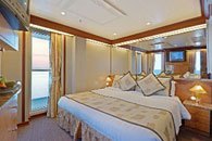 foto camarote categoria Gran Suite con balcón