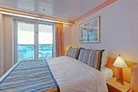 foto camarote categoria Wellness con balcón