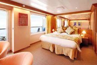 foto camarote categoria Gran Suite con balcón