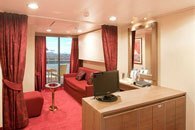 foto camarote categoria Suite De Luxe