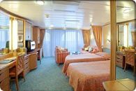 foto camarote categoria Junior Suite