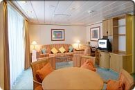 foto camarote categoria Royal Suite Familiar