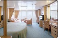 foto camarote categoria Junior Suite