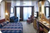 foto camarote categoria Junior Suite