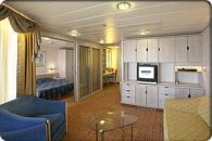 foto camarote categoria Royal Suite Familiar