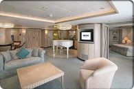 foto camarote categoria Royal Suite